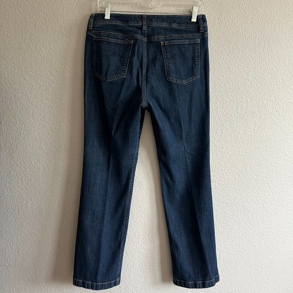JONES NEW YORK SPORT STRAIGHT LEG STRETCH DENIM JEANS - Picture 3 of 5